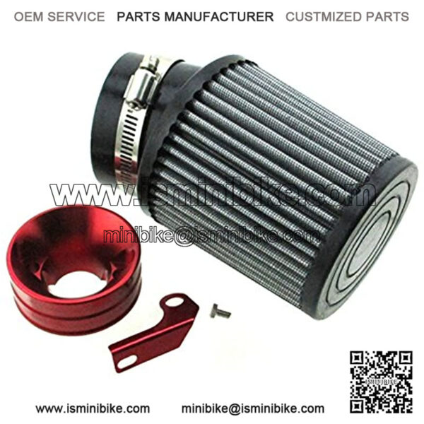 Air Filter & Adapter Kit For 6.5 HP Honda Clone GX160 GX200 Go Kart Predator 212cc Engine Go Kart Racing Cart Mini Bike - Image 5
