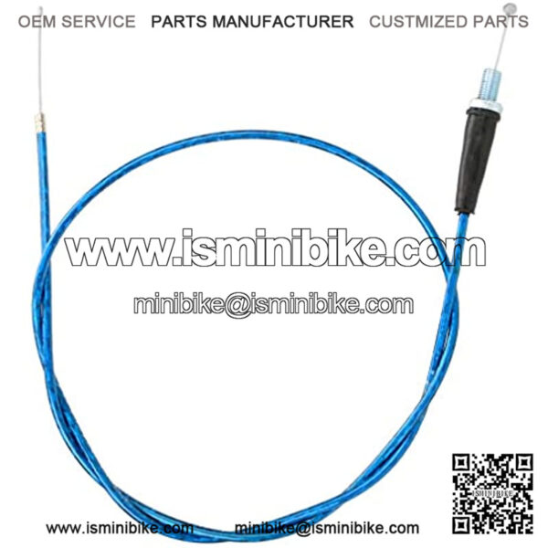 DIRT BIKE THROTTLE CABLE FOR 50CC 150CC 250CC MINI BIKE ATV QUAD PIT BIKE PARTS BLUE