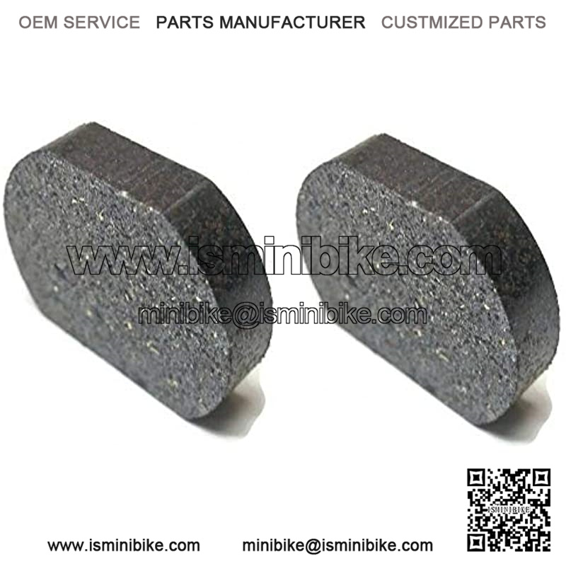 Heavy Duty Brake Pads replace Manco 9597 for Go Kart Cart Car Mini Bike