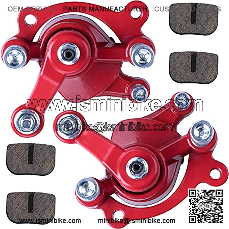 FRONT REAR DISC BRAKE CALIPER WITH BRAKE PADS COMPATIBLE