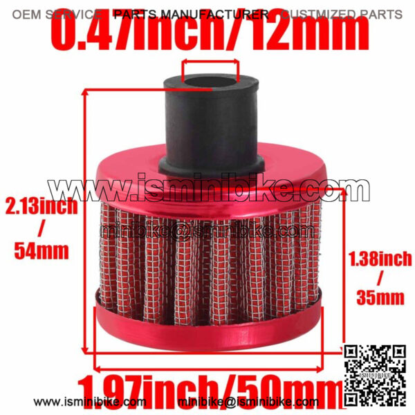Air Filter 196cc 212cc GX160 GX200 CT200U CT200U-EX Mini Bike Go Kart MB200 Baja - Image 3