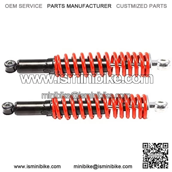 Pack of 2 Front Shock 13.75'' 350mm Absorber Shocker Suspension for Quad ATV Dune Go Kart