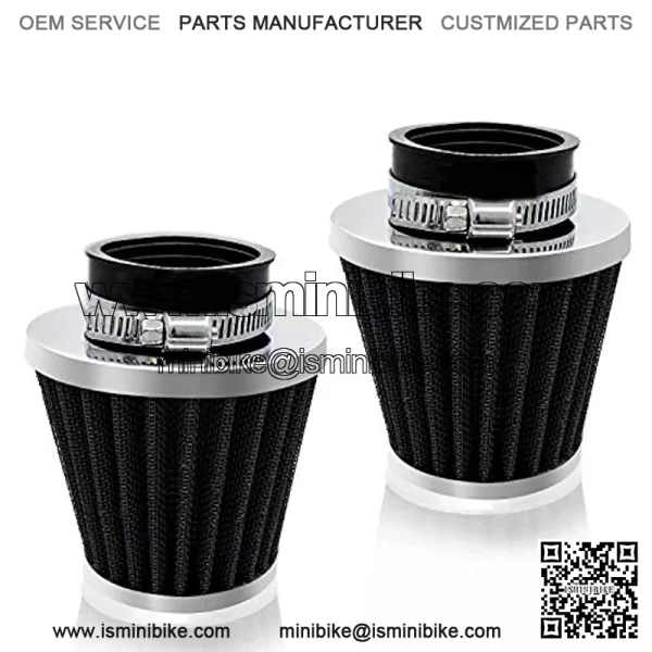 AR2-F01 Filtro de filtro de aire de 38/39/40 mm Reemplazo de scooter chino GY6 50cc QMB139 49cc 50cc 70cc 90cc 200cc SDG SSR Pit Dirt Bike Kart ATV Cuatrimoto Quad Ciclomotor Moto