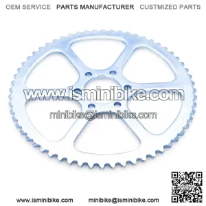 Upgrade #35 Chain 60 Tooth Rear Drive Sprocket Cog for 98cc 3.5hp Coleman CT100U CC100X Baja Hensim Doodle Bug DB30 Motovox MBX10 MBX11 MM-B80 Classic 1000w Electric Mini Bike Go Kart Parts