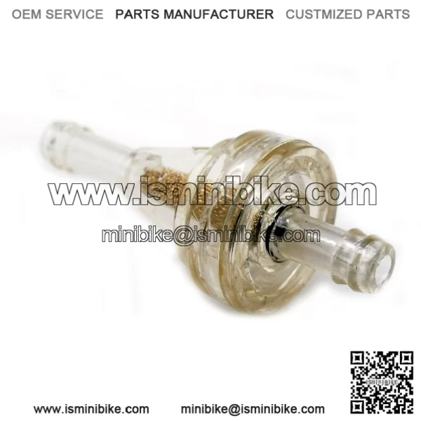 1/4" Clear Fuel Filter - Image 4