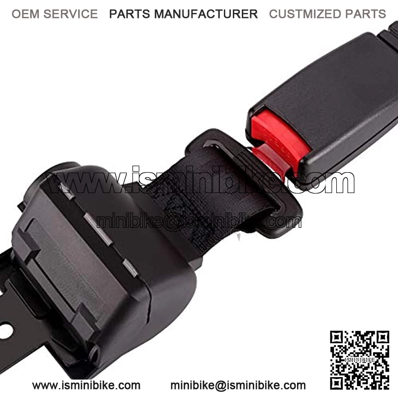 4PCS Universal Retractable Front Rear Golf Cart Seat Belt Kit for EZGO, Yamaha, Club Car - Image 2
