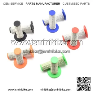 Motorcycle 22MM Gel Hand Grips Handle Bar Grip Pocket Mini Dirt Pit-Bike ATV UTV