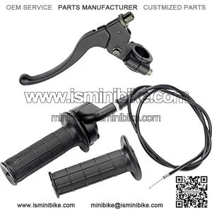 22mm Mini Bike Throttle Cable,50 90 110 125cc ATV Quad Pit Bike Dirt Bike Baja Doodlebug Mini Bike Twist Throttle Accelerator Handle Grips