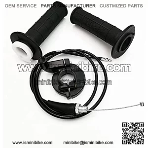 7/8" (22mm) Throttle Handle Grips Cable For ATV Quad Pit Bike Dirt Bike Baja Mini Bike Mb165 Mb200 90cc 125cc 150cc 200cc