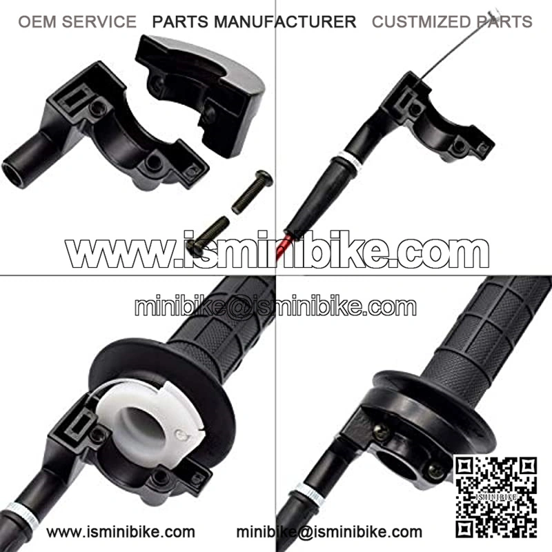 Twist Throttle Cable Handle Grips and 39" Cable Set for 7/8" 22mm HandleBar 110cc 125cc - Image 4