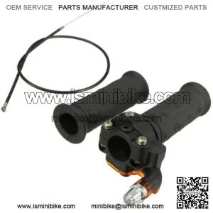 Twist Throttle Accelerator Grips&Cable For ATV Quad Dirt Pit Bike 90/110/125CC