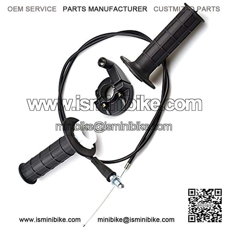 7/8" Twist Throttle Accelerator Handle Grips and Cable Set + Left Right Clutch Brake Handle Levers Perch For XR80 XR100 CRF70 CRF80 CRF100 Pit Dirt Motor Bike Mini Bike 196cc 5.5hp 6.5hp - Image 2
