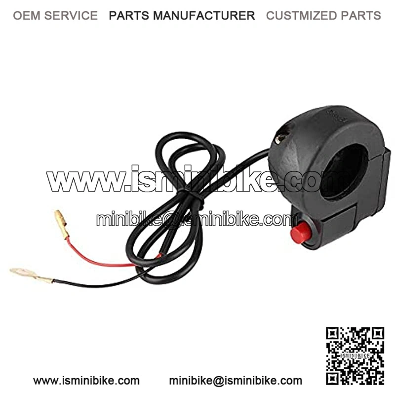 Throttle Brake Levers for Pocket Bike Mini Motorcycle ABS + Aluminum Handle Grips Kill on/Off Switch - Image 3