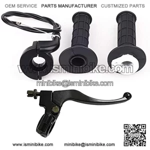 Throttle Handle Right Brake Lever and Left Handle Throttle Cable for XR80 XR100 CRF70 CRF80 CRF100