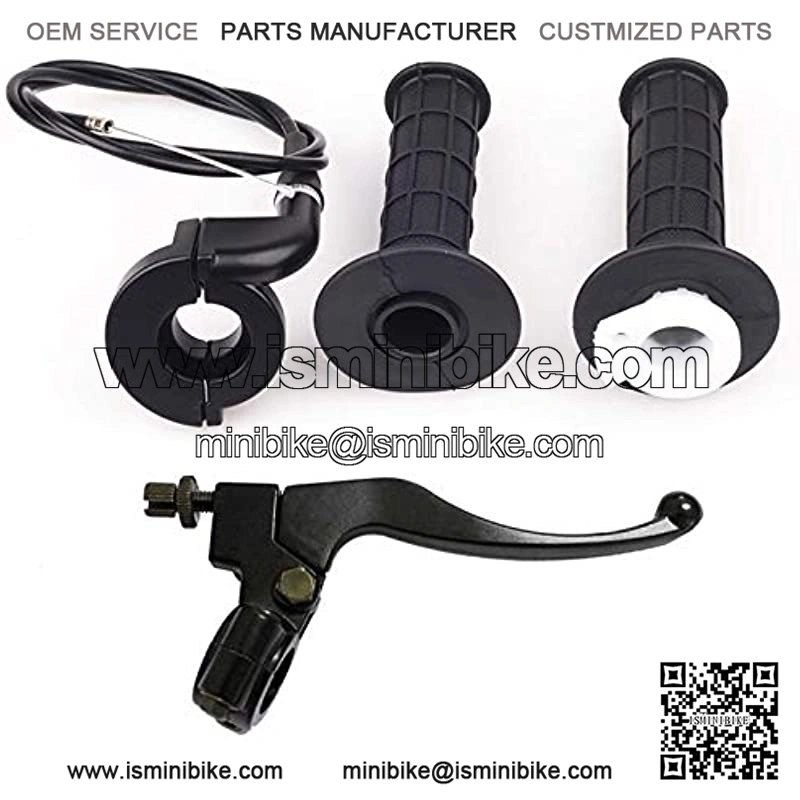 Throttle Handle Right Brake Lever and Left Handle Throttle Cable for XR80 XR100 CRF70 CRF80 CRF100