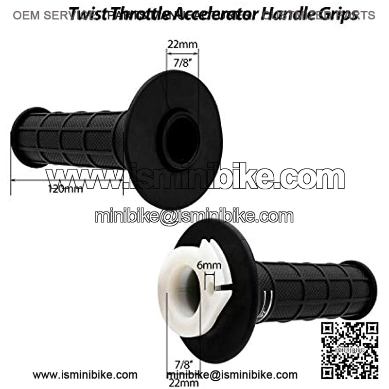 Handlebar Grip Throttle Cable Clamp for Coleman CT200U Trail 200 Mini 196cc Bike - Image 5