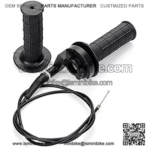 Twist Throttle Cable Housing Grips Set for Mini Pit Bike MOTOVOX MBX10 MBX11