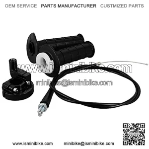 Handle Bar Throttle Grips Grip Cable for 97cc 2.8hp DB30 Mini Doodlebug Bike 52 inch