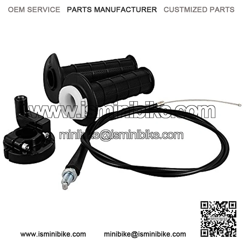 Handle Bar Throttle Grips Grip Cable for 97cc 2.8hp DB30 Mini Doodlebug Bike 52 inch