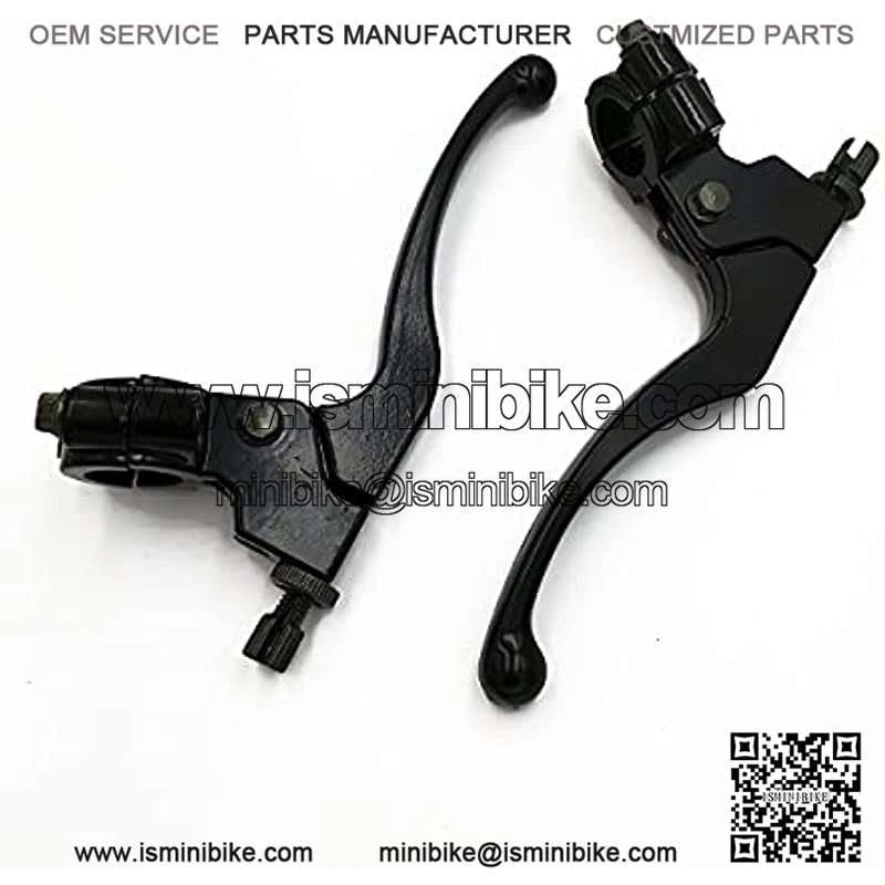 7/8" 22mm Twist Throttle Accelerator Handle Grips & Cable Set W/ Left Right Clutch Brake Handle Levers for XR80 XR100 CRF70 CRF80 CRF100 Pit Dirt Motor Bike Mini Bike 196cc 5.5hp 6.5hp - Image 3