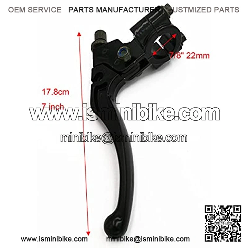 7/8" 22mm Twist Throttle Accelerator Handle Grips & Cable Set W/ Left Right Clutch Brake Handle Levers for XR80 XR100 CRF70 CRF80 CRF100 Pit Dirt Motor Bike Mini Bike 196cc 5.5hp 6.5hp - Image 5