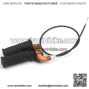 22mm (7/8") Handle Grip Throttle Clamp Throttle cable 49cc Pocket Bike Mini Moto Quads