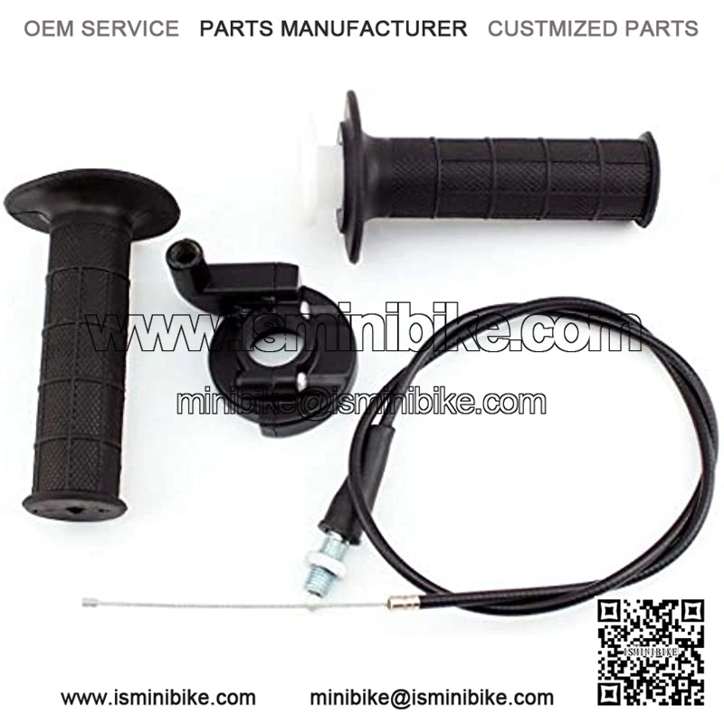 Twist Throttle Housing Accelerator Handle Grip Handlebar Cable for Coleman CT200U Trail 200 - Image 2