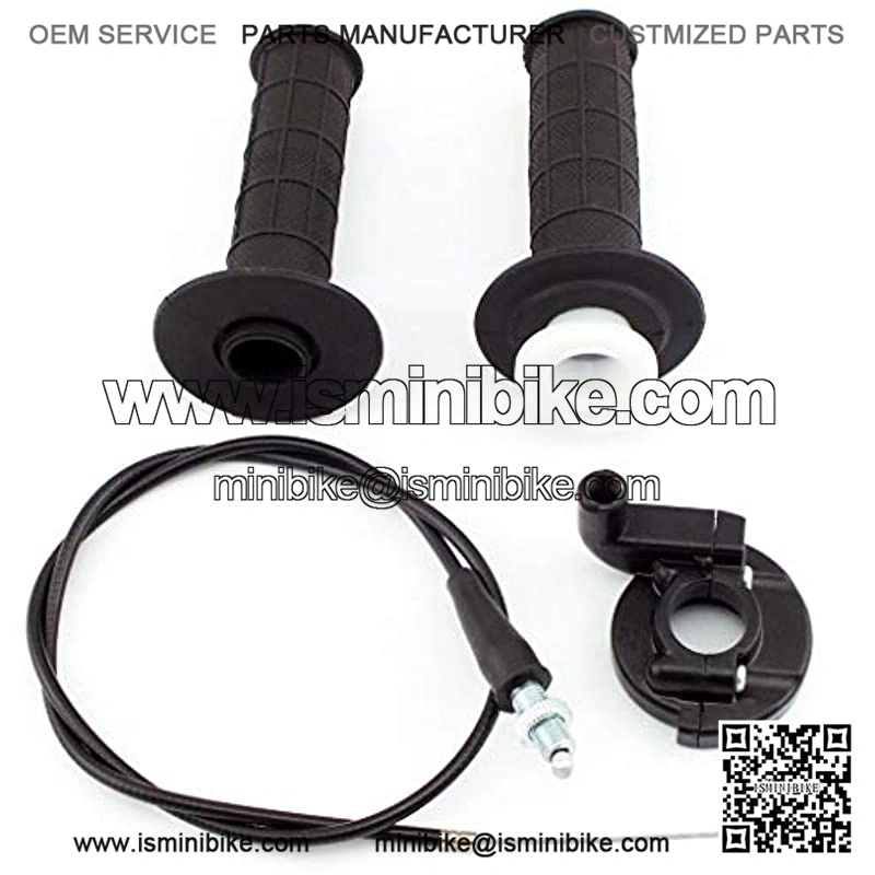 Twist Throttle Housing Accelerator Handle Grip Handlebar Cable for Coleman CT200U Trail 200 - Image 4