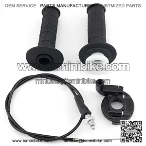 Throttle w/Hand Grips Grip & Cable 50" for Mini Bikes 5.5hp 6.5hp 8hp 9hp 11hp using GX style engines