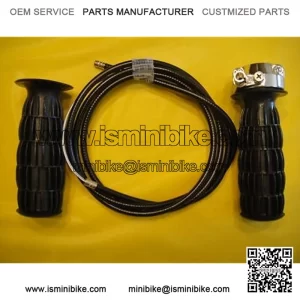 Mini Bike Twist grip throttle-with cable 1"