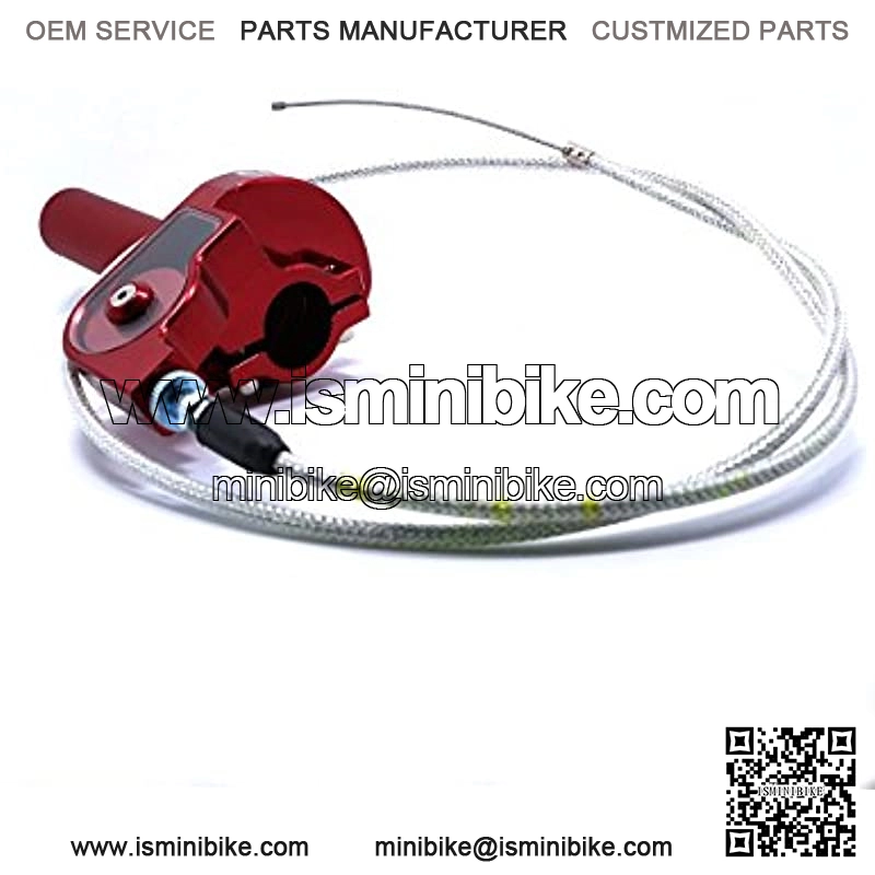 Templehorse Aluminum 7/8'' Throttle Grip Quick Twister + Throttle Cable CRF50 70 110 125 250 Dirt Pit Bike - Image 2