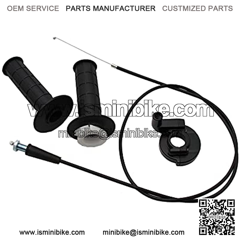 7/8" 22mm Handle Bar Throttle Grips Grip Set Motorcycle Throttle Handle Lever Grip for Mini Baja Doodlebug 6.5hp 5.5hp MB200 200cc Bike CT200U MOTOVOX MBX10 MBX11 Parts - Image 4