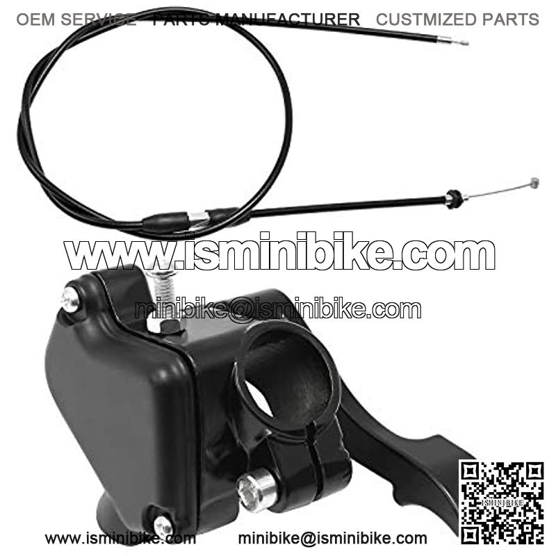 7/8" 22mm Thumb Throttle Cable Accelerator Control Handle Assembly Replacement for 50cc - 250cc TaoTao ATV Quad Go Kart Pit Bike