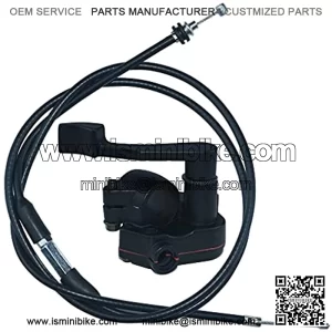7/8" 22mm Thumb Throttle Cable Accelerator Control Assembly for 50cc 70cc 90cc 110cc 125cc 250cc ATV Quad Go Kart TaoTao Pit Bike