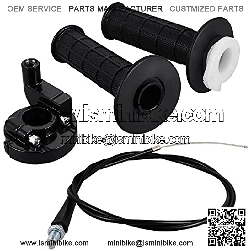 Handle Bar Throttle Grips Grip Cable for 97cc 2.8hp DB30 Mini Baja Doodlebug Bike 52 inch