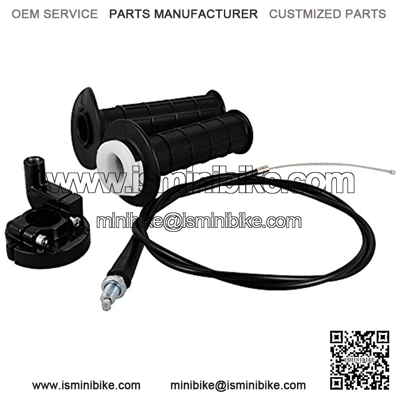 Handle Bar Throttle Grips Grip Cable for 97cc 2.8hp DB30 Mini Baja Doodlebug Bike 52 inch - Image 2
