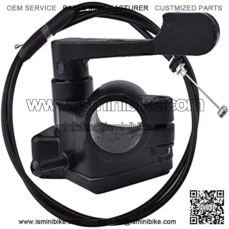 7/8" 22mm Metal Thumb Throttle Cable Accelerator Handle Assembly For Chinese 50cc 70cc 90cc 110cc 125cc 250cc ATV Quad Go Kart