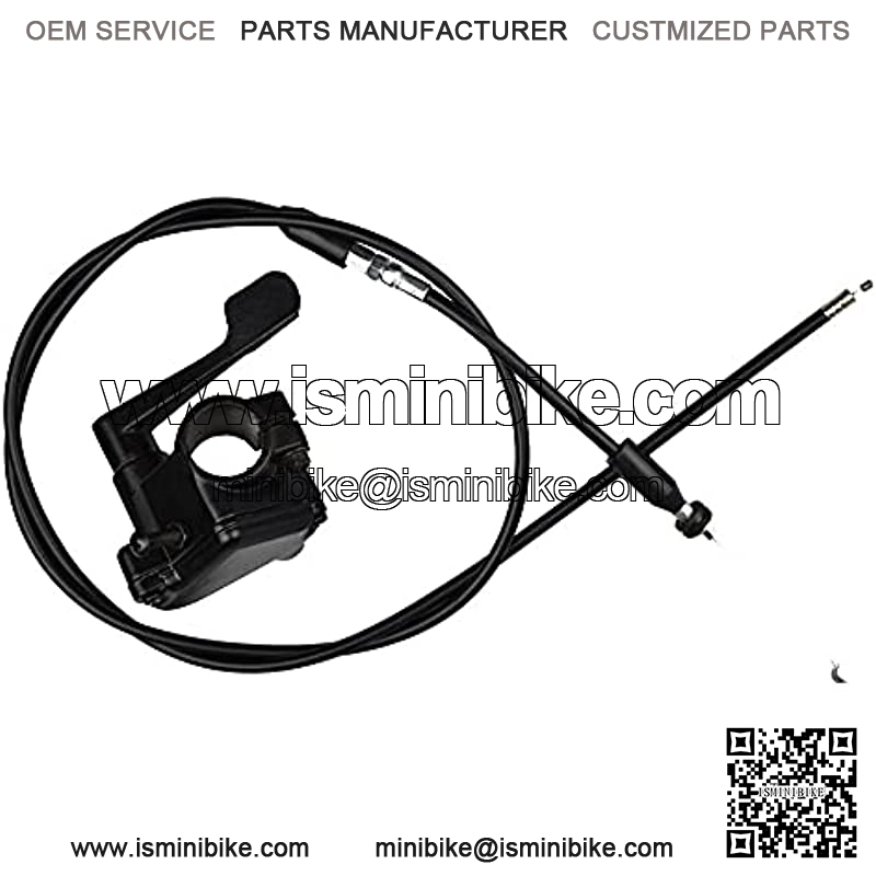7/8" 22mm Metal Thumb Throttle Cable Accelerator Handle Assembly For Chinese 50cc 70cc 90cc 110cc 125cc 250cc ATV Quad Go Kart - Image 2