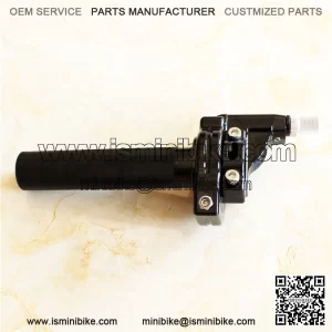 Hot sale cnc 19cm silver aluminum racing throttle handle lever control handlebar
