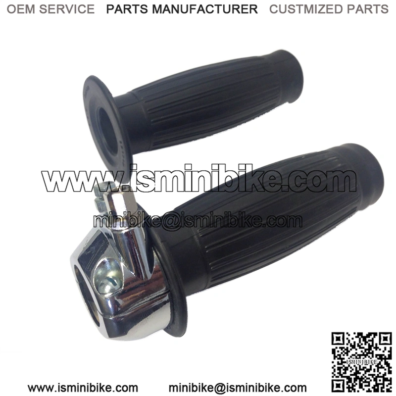 1" Throttle Set with Metal/Nylon Sleeve - Beston Style, 4-1/2" Long