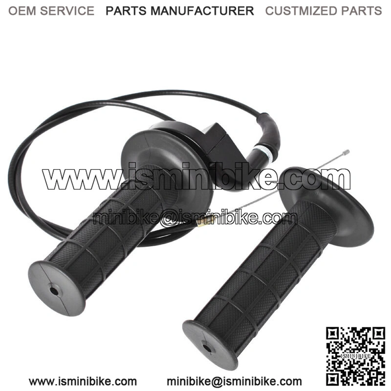 Motorcycle Hand Grip W/ Throttle Cable Kit For CT200U Trail 200 Mini 196cc Bike - Image 2