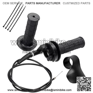Mini Bike Throttle Assembly Throttle Cable for Coleman 200cc CT200U MB200 CT200U-EX BT200X Baja Warrior Parts Twist Throttle Motorcycle Cruise Control