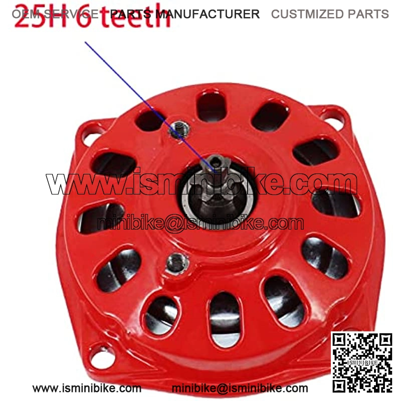Motorcycle 25 H 6 T Tooth ATV Clutch Gearbox For 47cc 49cc 2 Stroke Engine Atv Quad Go Kart Dirt Pocket Mini Bike - Image 4
