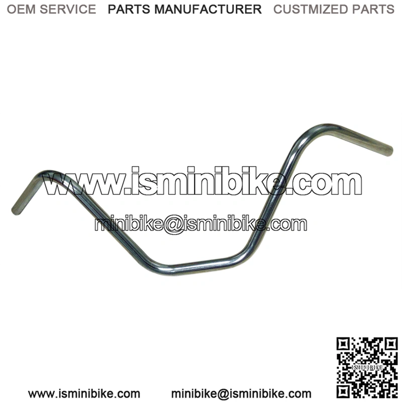7/8" Chrome Handlebar (32" x 4" x 8")