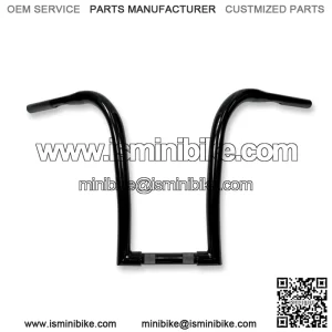 Nice Curves Ape Hanger Handlebars 1.25" Black 14" Ape LA-7341-14B