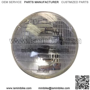 7" 6-Volt Sealed Beam Glass Headlight (Phillips Westinghouse)