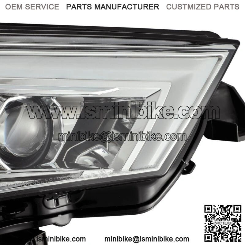 Halogen Projector Headlights Lamps PRO For 14-20 Toyota 4Runner Chrome Housing - Image 4