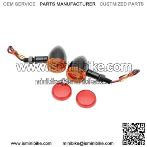 Gloss Black Mini Deuce Marker Lights 2040-1041