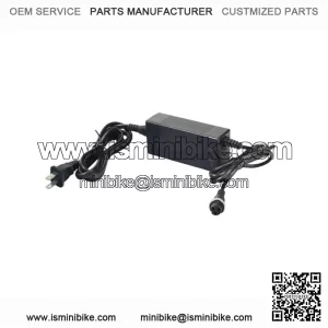 24 Volt 1.5 Amp 3-Prong Inline Battery Charger for Mini Bikes