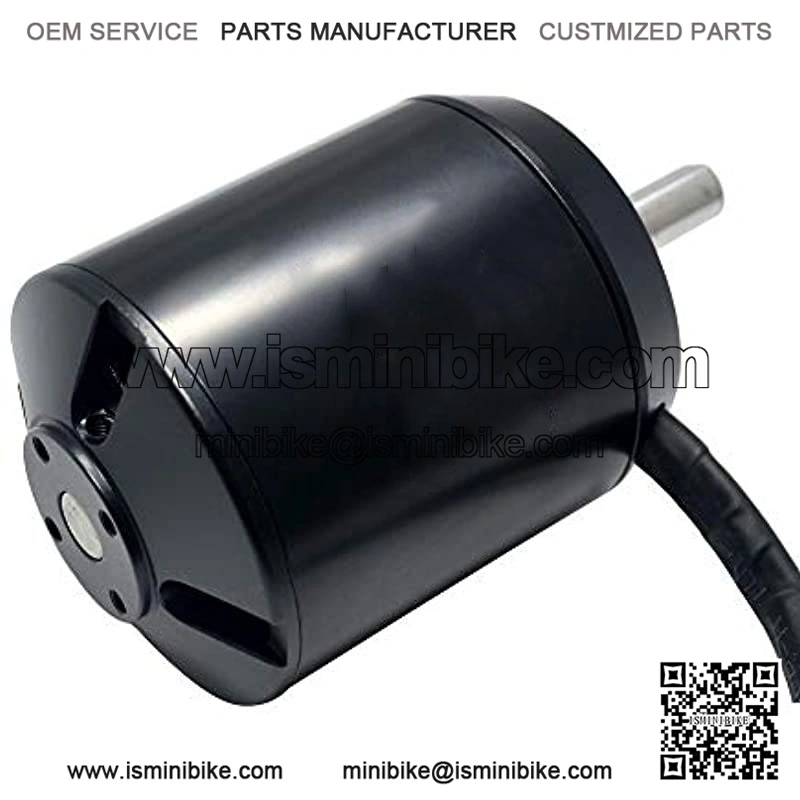 6384 150KV 170KV 190KV Brushless Outrunner Motor Belt Drive Motor Sensored & Sensorless Motor with Closed Cover for DIY Electric Skateboard Electric Bike Mini Scooter Surfboard - Image 2